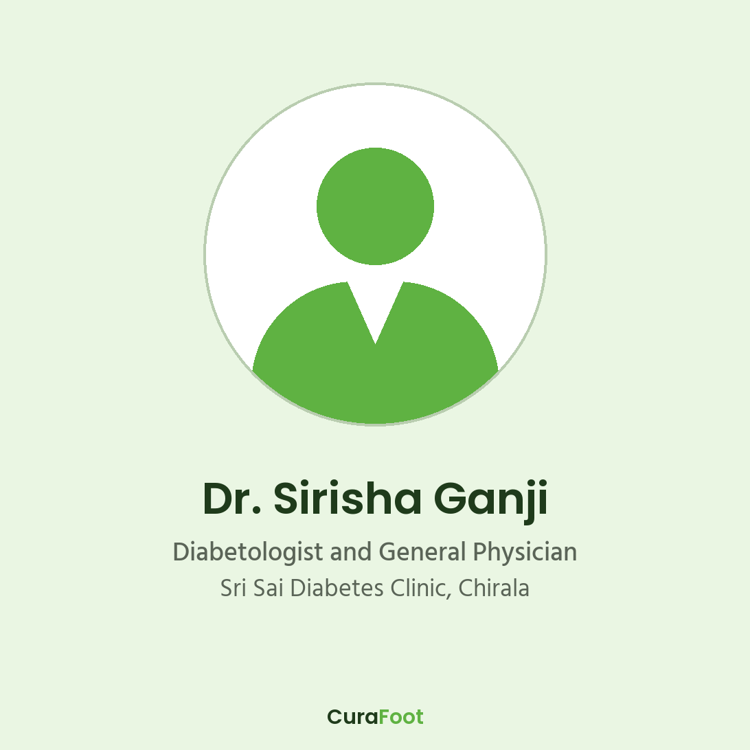 Dr. Sirisha Ganji, Diabetologist and General Physician, Sri Sai Diabetes Clinic, Chirala